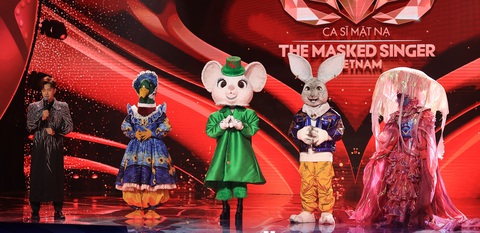 Các Mascot trình diễn trong tập 3 của Ca sĩ mặt nạ - Ảnh: BTC Các mascot trình diễn trong tập 3 của Ca sĩ mặt nạ - Ảnh: BTC