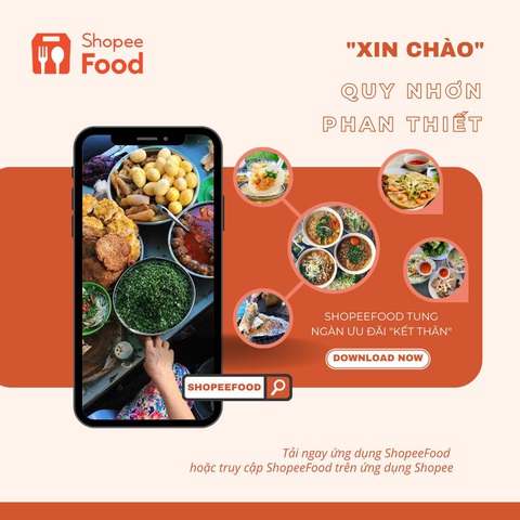 Ứng dụng đặt món ShopeeFood chính thức có mặt tại Phan Thiết và Quy Nhơn - Ảnh 2. Ứng dụng đặt món ShopeeFood chính thức có mặt tại Phan Thiết và Quy Nhơn - Ảnh 2.