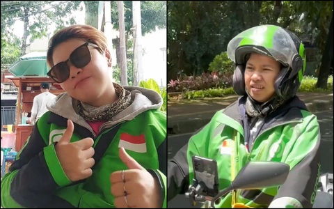 Tài xế xe ôm công nghệ làm TikToker: Quay video còn kiếm được nhiều hơn lương chạy xe - Ảnh 5. Rika Goldie có xu hướng đề cập đến những vấn đề gây bức xúc trong xã hội hay sự vất vả của các nữ tài xế hơn - Ảnh cắt từ video của Rika Goldie/TikTok