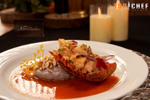 Top Chef tập 8: Tôm quý Việt ‘đọ dáng’ trên sứ cao cấp của Noritake - Ảnh 3. Top Chef tập 8: Tôm quý Việt ‘đọ dáng’ trên sứ cao cấp của Noritake - Ảnh 3.