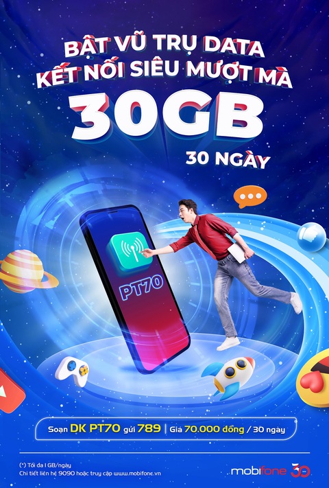 'Chill' thả ga, không ngại data với loạt gói cước hấp dẫn từ MobiFone - Ảnh 1. 'Chill' thả ga, không ngại data với loạt gói cước hấp dẫn từ MobiFone - Ảnh 1.