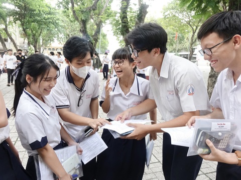Thí sinh dự thi tốt nghiệp THPT 2023 - Ảnh: NHƯ HÙNG Thí sinh dự thi tốt nghiệp THPT 2023 - Ảnh: NHƯ HÙNG