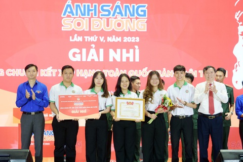 Ban Thanh niên Quân đội chiến thắng chung kết đội tuyển 'Ánh sáng soi đường' 2023 - Ảnh 3. Đội tuyển Thành Đoàn TP.HCM về nhì - Ảnh: DƯƠNG TRIỀU