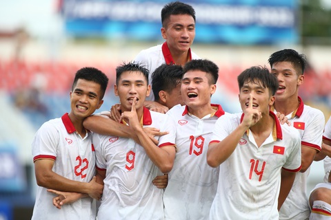 Việt Nam thắng Lào 4-1 ở trận ra quân giải U23 Đông Nam Á - Ảnh 1. U23 Việt Nam ra quân thuận lợi ở giải U23 Đông Nam Á - Ảnh: H.TÙNG