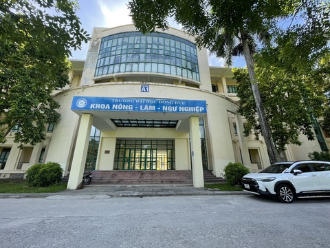 Khoa nông - lâm - ngư nghiệp, Trường đại học Hồng Đức - nơi tiến sĩ Đỗ Ngọc Hà từng công tác - Ảnh: HÀ ĐỒNG