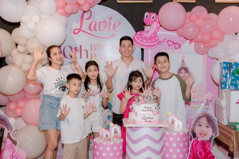 Phùng Ngọc Huy tổ chức sinh nhật cho con gái Lavie - Ảnh 1. Phùng Ngọc Huy tổ chức sinh nhật cho con gái Lavie