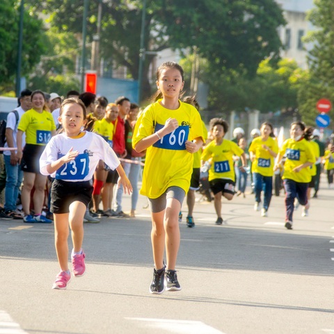 Giải Việt dã Báo Bà Rịa - Vũng Tàu - giải chạy đường dài có tiền thưởng cao nhất Việt Nam - Ảnh 2. VĐV nhí tham gia Giải việt dã báo Bà Rịa - Vũng Tàu lần thứ 23 - Ảnh: BTC