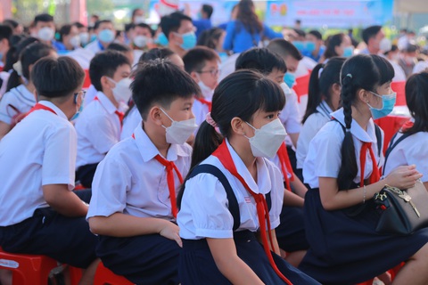 Học sinh Bình Dương - Ảnh: Trang thông tin điện tử Đoàn TNCS Hồ Chí Minh Bình Dương Học sinh Bình Dương - Ảnh: Trang thông tin điện tử Đoàn TNCS Hồ Chí Minh Bình Dương