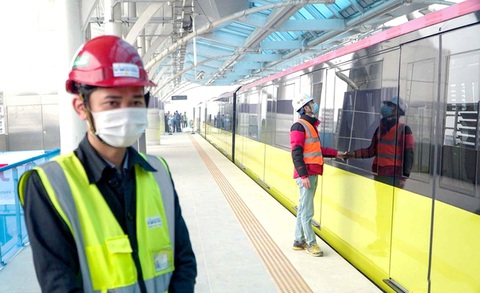 Lệch pha công nghệ metro: Không ổn - Ảnh 4. Dự án metro Nhổn - ga Hà Nội - Ảnh: PHẠM TUẤN