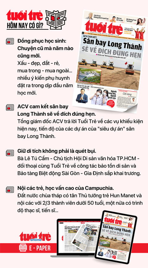 Tin tức chính trên Tuổi Trẻ nhật báo hôm nay 22-8. Để đọc Tuổi Trẻ báo in phiên bản E-paper, mời bạn đăng ký Tuổi Trẻ Sao TẠI ĐÂY http://m.xosobinhdinh.org/dang-ky-tuoi-tre-sao.htm Tin tức chính trên Tuổi Trẻ nhật báo hôm nay 23-8. Để đọc Tuổi Trẻ báo in phiên bản E-paper, mời bạn đăng ký Tuổi Trẻ Sao TẠI ĐÂY