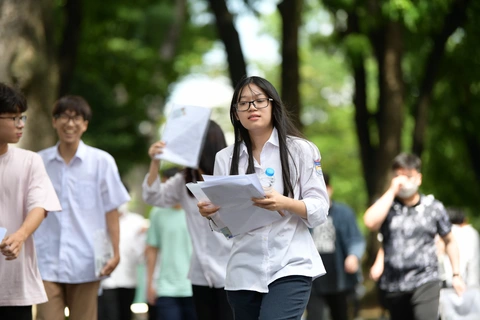 Trường ĐH KHXH&NV Hà Nội: Điểm chuẩn cao nhất vào Ngành Báo chí, Quan hệ công chúng - Ảnh 1. Ngành Báo chí, Quan hệ công chúng, Tâm lý học vẫn là các ngành có điểm cao trong khối nhân văn - Ảnh: NAM TRẦN