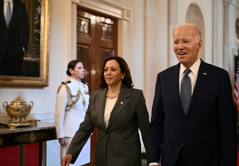 Tổng thống Mỹ Joe Biden và cấp phó Kamala Harris - Ảnh: AFP Tổng thống Mỹ Joe Biden và Phó tổng thống Kamala Harris - Ảnh: AFP