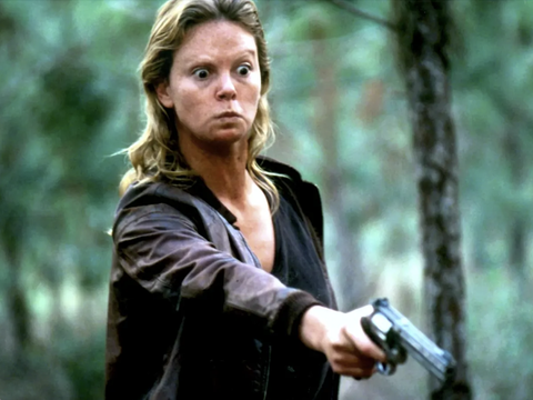 Charlize Theron từ chối tăng cân cho vai diễn - Ảnh 2. Nhờ Monster, Charlize Theron giành giải Oscar dành cho Nữ diễn viên chính xuất sắc nhất - Ảnh: Spiegel