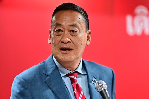 Tân thủ tướng Thái Lan, ông Srettha Thavisin - Ảnh: AFP Tân thủ tướng Thái Lan, ông Srettha Thavisin - Ảnh: AFP