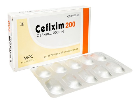 Hình ảnh sản phẩm thuốc Cefixim 200 - Ảnh minh họa Hình ảnh sản phẩm thuốc Cefixim 200 - Ảnh minh họa