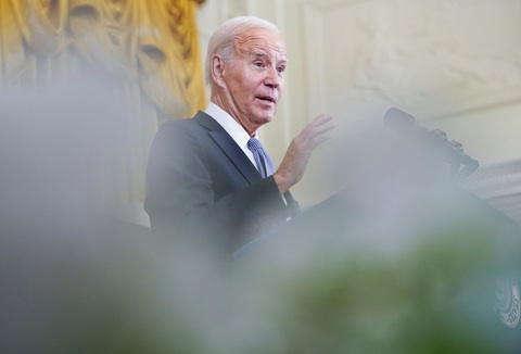 Tổng thống Mỹ Joe Biden nói ông không ngạc nhiên về cái chết của ông trùm Wagner Yevgeny Prigozhin - Ảnh: REUTERS Tổng thống Mỹ Joe Biden nói ông không ngạc nhiên về cái chết của ông trùm Wagner Yevgeny Prigozhin - Ảnh: REUTERS