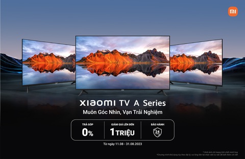 Lý do nên chốt đơn TV Xiaomi A Series ngay trong tháng 8 này - Ảnh 2. Promotion KV_TV A-01 - Ảnh: Đ.H
