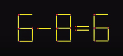 Thử tài IQ: Di chuyển một que diêm để 9+1=2-8 thành phép tính đúng - Ảnh 7. Thử tài IQ: Di chuyển một que diêm để 9+1=2-8 thành phép tính đúng - Ảnh 7.