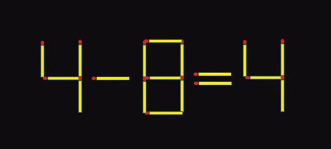 Thử tài IQ: Di chuyển một que diêm để 1+1=8-1 thành phép tính đúng - Ảnh 7. Thử tài IQ: Di chuyển một que diêm để 1+1=8-1 thành phép tính đúng - Ảnh 7.
