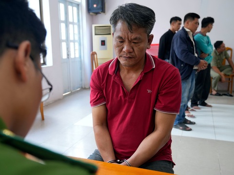 Chủ quán thịt cầy điều hành nhóm trộm chó chuyên nghiệp - Ảnh 3. Chủ quán thịt chó Bùi Văn May - người điều hành nhóm trộm chó - Ảnh: MẠNH KHÁ