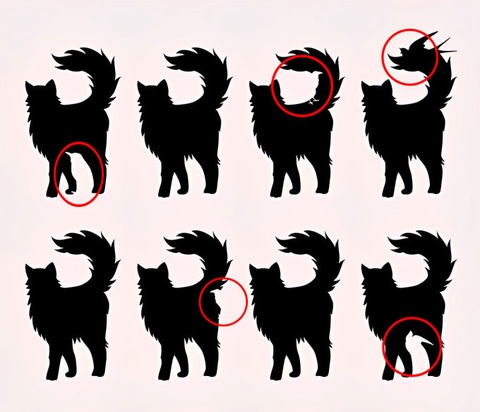 Mắt thị lực 10/10 mới thấy cá con mèo đang ẩn nấp trong tranh? - Ảnh 1.
