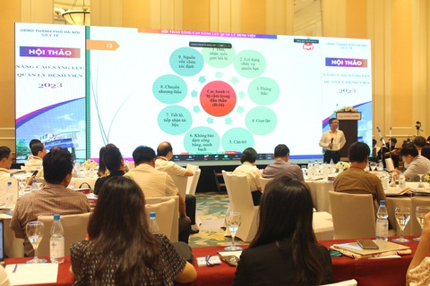 Hội thảo nâng cao năng lực quản lý bệnh viện 2023 do Sở Y tế Hà Nội từ ngày 25 đến 26 -8 tại Hà Nội - Ảnh: D.LIỄU Hội thảo Nâng cao năng lực quản lý bệnh viện 2023 do Sở Y tế Hà Nội tổ chức - Ảnh: D.LIỄU
