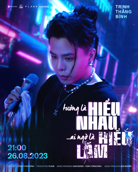 Trịnh Thăng Bình lần đầu tiên trải lòng về việc “hát đớt” - Ảnh 1. Trịnh Thăng Bình tung poster MV Tưởng là hiểu nhau... ai ngờ là hiểu lầm với diện mạo mới lạ.