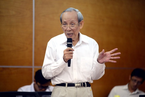 Nguyên Bộ trưởng Bộ Giáo dục và Đào tạo Trần Hồng Quân - Ảnh: QUANG ĐỊNH Nguyên Bộ trưởng Bộ Giáo dục và Đào tạo Trần Hồng Quân - Ảnh: QUANG ĐỊNH