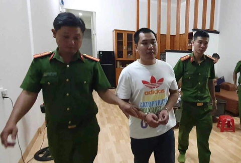 Phúc bị bắt do tự ý phân lô rồi bán nền đất của người khác - Ảnh: M.P. Nguyễn Minh Trúc bị bắt do tự ý phân lô bán nền đất của người khác - Ảnh: M.P.