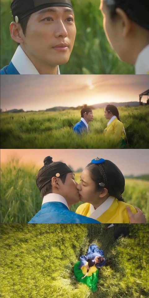 Rating 'Người yêu dấu' tăng mạnh sau cảnh hôn của Nam Goong Min với bạn diễn kém 13 tuổi - Ảnh 3. Nụ hôn nồng cháy và ánh mắt si tình của nam chính khiến mọt phim phát sốt