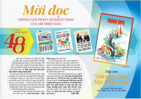Mời đọc những giải pháp cho khát vọng của 100 triệu dân - Ảnh 1. Mời đọc những giải pháp cho khát vọng của 100 triệu dân - Ảnh 1.