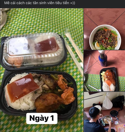 Những hình ảnh hài hước của hội tân sinh viên sắp nhập học - Ảnh 8. Thích cái cách tân sinh viên "flex" chuyện ăn uống.