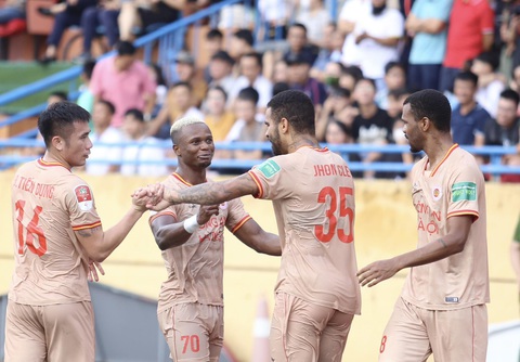 Hôm nay, Công An Hà Nội sẽ vô địch V-League 2023? - Ảnh 1. Công An Hà Nội đang đứng trước cơ hội vô địch V-League 2023 - Ảnh: MINH ĐỨC
