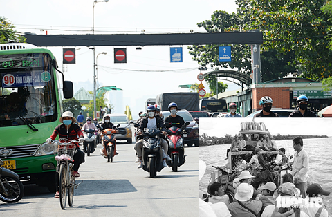 Ngày xưa người dân đi lại chỉ dựa vào những chiếc tàu nhỏ, đến nay đường sá thông thoáng, giao thông công cộng phủ kín toàn huyện Cần Giờ Ngày xưa người dân đi lại chỉ dựa vào những chiếc tàu nhỏ, đến nay đường sá thông thoáng, giao thông công cộng phủ kín toàn huyện Cần Giờ