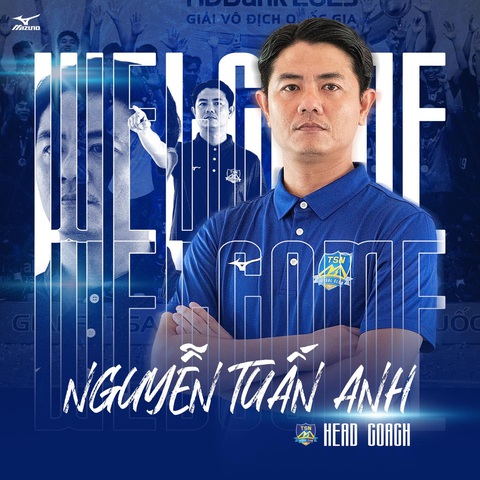 CLB futsal Thái Sơn Nam TP.HCM lấy HLV của đối thủ làm 'thuyền trưởng' - Ảnh 1. CLB Thái Sơn Nam TP.HCM công bố HLV Nguyễn Tuấn Anh - Ảnh: TSN TP.HCM