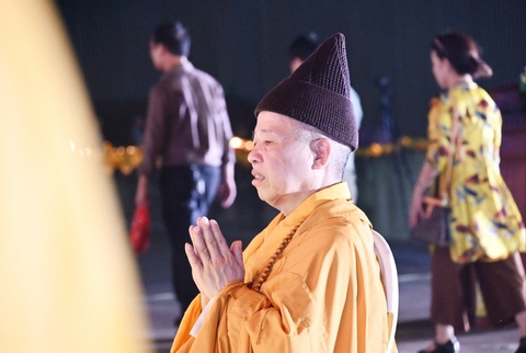 Hòa thượng Thích Thanh Quyết - viện trưởng Học viện Phật giáo Việt Nam tại Hà Nội - rất chú trọng tổ chức lễ Vu lan trang trọng hàng năm - Ảnh: BTC Hòa thượng Thích Thanh Quyết - viện trưởng Học viện Phật giáo Việt Nam tại Hà Nội - rất chú trọng tổ chức lễ Vu lan trang trọng hằng năm - Ảnh: BTC