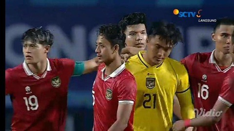 Báo Indonesia: 'Thua trên chấm phạt đền, Indonesia phải thừa nhận sự xuất sắc của Việt Nam' - Ảnh 1. U23 Indonesia được báo chí nước nhà khen ngợi sau thất bại trước Việt Nam - Ảnh: Bebasbaru