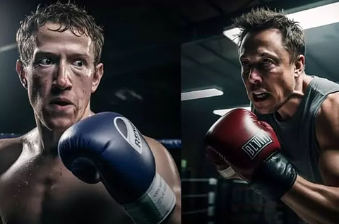 Hẹn đấu 26-8, đến nay Musk và Zuckerberg vẫn im lặng - Ảnh 1. Nhiều người cho rằng cuộc tỉ thí giữa Elon Musk và Mark Zuckerberg sẽ không diễn ra, chỉ là chiêu trò của hai tỉ phú - Ảnh: MARCA