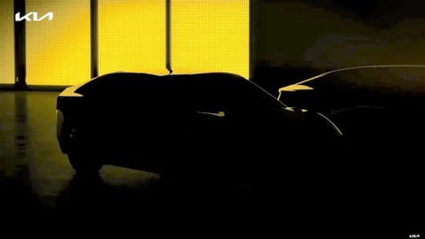 Kia sắp có xe điện ngang hàng Cerato - Ảnh 1. Kia EV3 xuất hiện trong bộ ảnh teaser của thương hiệu Hàn Quốc - Ảnh: Kia