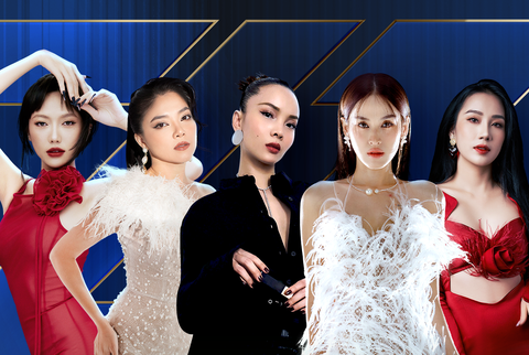Từ trái qua: Diệu Nhi, Thanh Ngọc, Yến Trang, Tú Vi, Phạm Lịch - Ảnh: BTC Từ trái qua: Diệu Nhi, Thanh Ngọc, Yến Trang, Tú Vi, Phạm Lịch là những gương mặt tiếp theo tham gia Chị đẹp đạp gió rẽ sóng - Ảnh: BTC