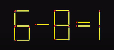 Thử tài IQ: Di chuyển một que diêm để 9-1=7x2 thành phép tính đúng - Ảnh 7. Thử tài IQ: Di chuyển một que diêm để 9-1=7x2 thành phép tính đúng - Ảnh 7.