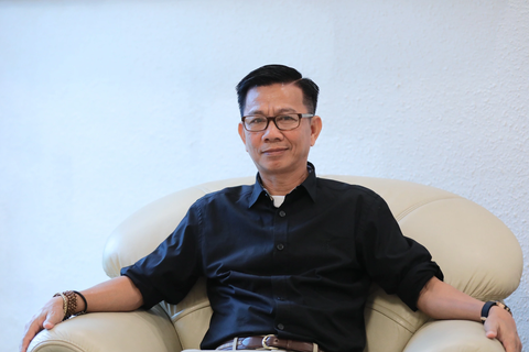 Giao lưu HLV Hoàng Anh Tuấn: 'Tôi muốn cầu thủ chịu đựng được áp lực' - Ảnh 2. HLV Hoàng Anh Tuấn luôn giữ sự cân bằng trong cuộc sống - Ảnh: DANH KHANG