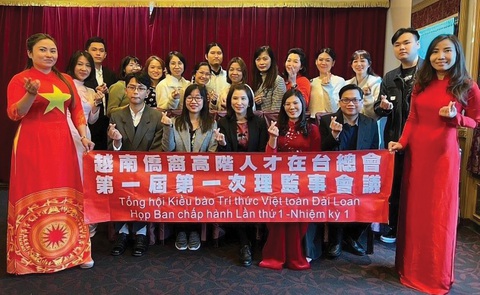 Kiều bào trí thức giúp đất nước đi tắt, đón đầu - Ảnh 5. Hiệp hội kiều bào trí thức tại Đài Loan - Ảnh: Ủy ban Nhà nước về người Việt Nam ở nước ngoài
