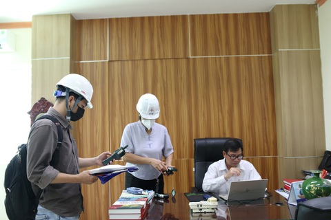 Nhiệt điện Bà Rịa: Sản xuất kinh doanh gắn liền Bảo vệ môi trường - Ảnh 2. Công ty thực hiện đo quan trắc môi trường lao động định kỳ hằng năm