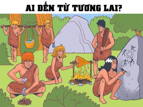 Thử tài tinh mắt: Ai đến từ tương lai? - Ảnh 1. Thử tài tinh mắt: Ai đến từ tương lai? - Ảnh 1.