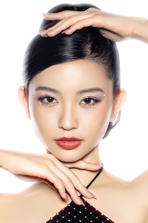 Thí sinh Nguyễn Ngọc Phương Vy trong layout makeup The Rising Star - Ảnh: BTC Thí sinh Nguyễn Ngọc Phương Vy trong layout makeup The Rising Star - Ảnh: BTC