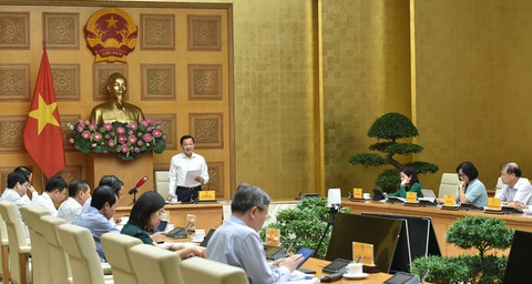 Chỉ đạo mới của Phó Thủ tướng về điều hành giá điện, xăng dầu, dịch vụ y tế... - Ảnh 1. Phó thủ tướng Lê Minh Khái chủ trì phiên họp điều hành giá - Ảnh: VGP