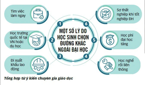 Tỷ lệ thí sinh không xét tuyển đại học những năm gần đây ra sao? - Ảnh 4. Tỷ lệ thí sinh không xét tuyển đại học những năm gần đây ra sao? - Ảnh 4.