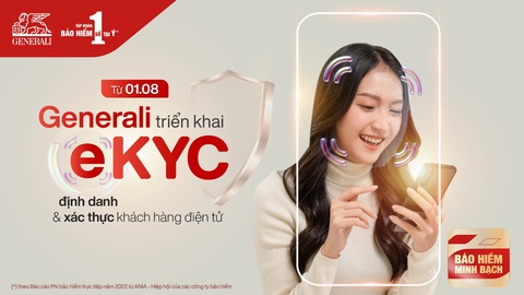 Generali triển khai mạnh mẽ e-KYC, nâng cao trải nghiệm khách hàng - Ảnh 3. Generali triển khai mạnh mẽ e-KYC, nâng cao trải nghiệm khách hàng - Ảnh 3.