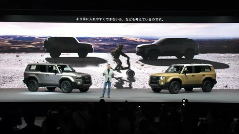 Toyota hé lộ thêm 2 SUV mới trong ngày ra mắt Land Cruiser Prado 2024 - Ảnh 1. Lễ ra mắt Toyota Land Cruiser Prado 2024 có sự xuất hiện của 2 mẫu SUV khác cũng rất đáng chú ý - Ảnh: Carscoops